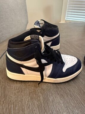 Nike Youth Air Jordan Retro Navy Sneakers
